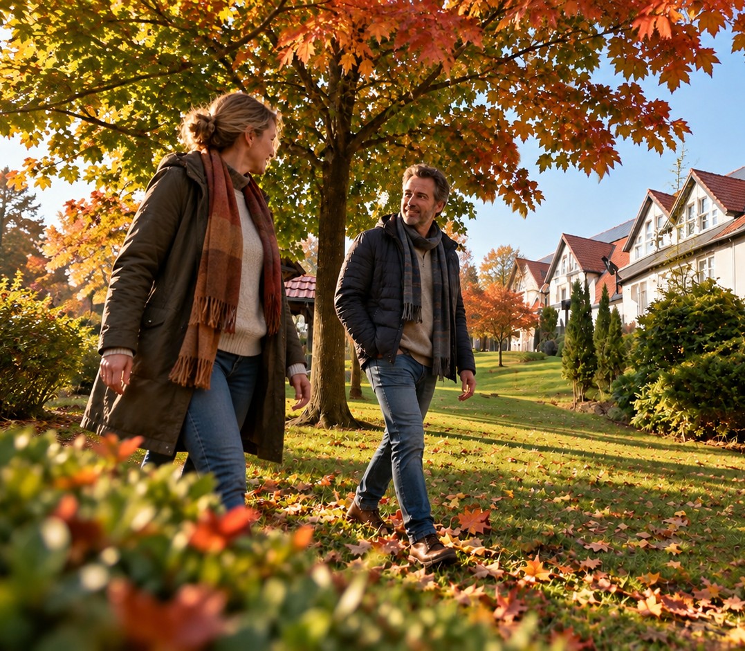 Hotel Marschall DuRoc bei G&ouml;rlitz im Herbst